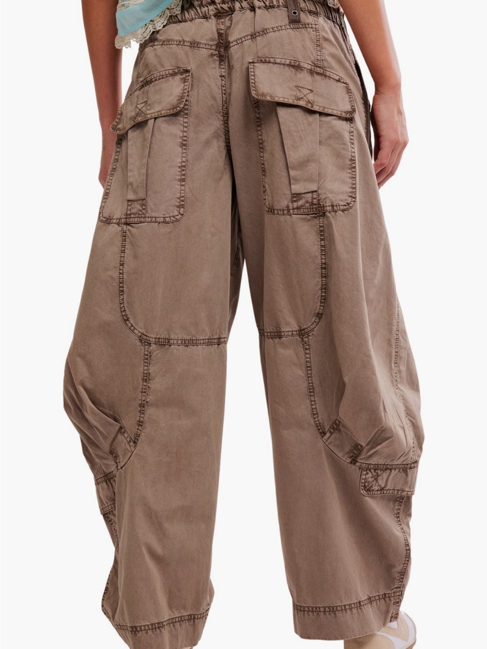 Free People: Onset Cargo Pant| Brown/NWOT - Picture 2 of 12